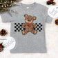 Checkered Bear2-DTF