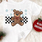 Checkered Bear2-DTF