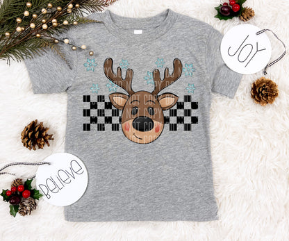Checkered Deer-DTF