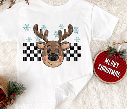 Checkered Deer-DTF