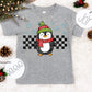 Checkered Penguin-DTF