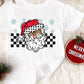 Checkered Santa4-DTF