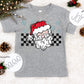 Checkered Santa-DTF