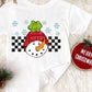 Checkered Snowman-DTF