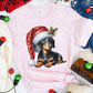 Christmas Dachshund-DTF