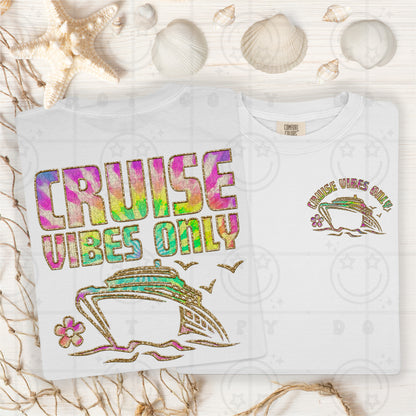 cruise vibes only (BACK)-DTF