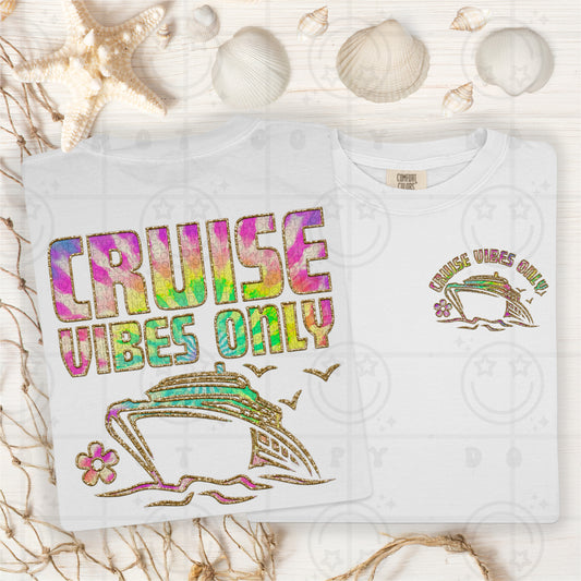cruise vibes only (BACK)-DTF