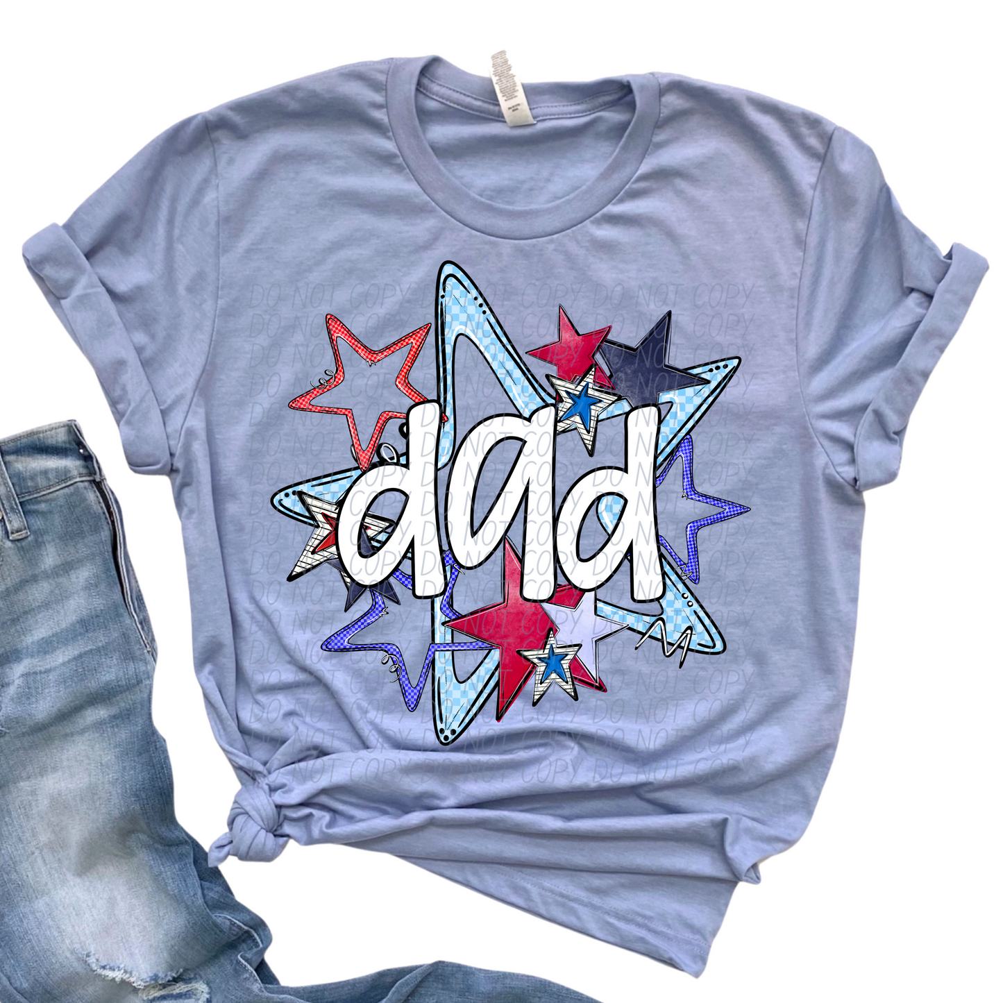 4TH of July Star Names(Dropdown)-DTF