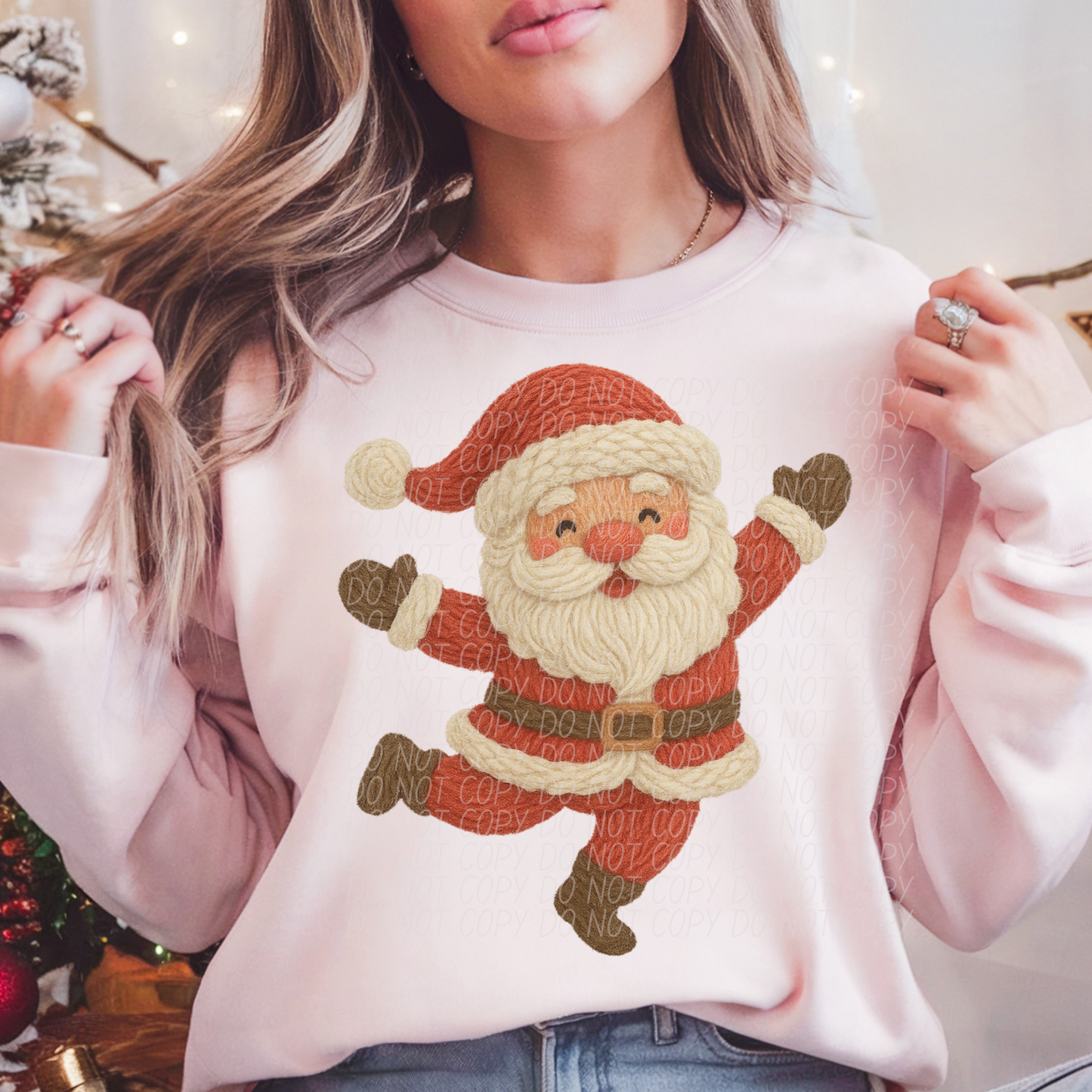 dancing santa-DTF&UV