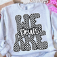 We are Checker MASCOT (dropdown)-DTF&UV