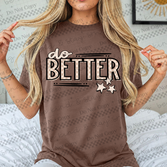 do better -DTF&UV