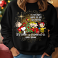 CB it's not what's under the tree faux glitter background-DTF