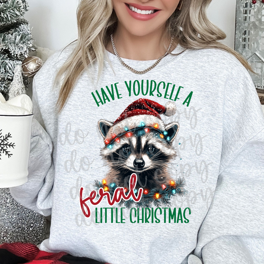 Feral Little Christmas-DTF