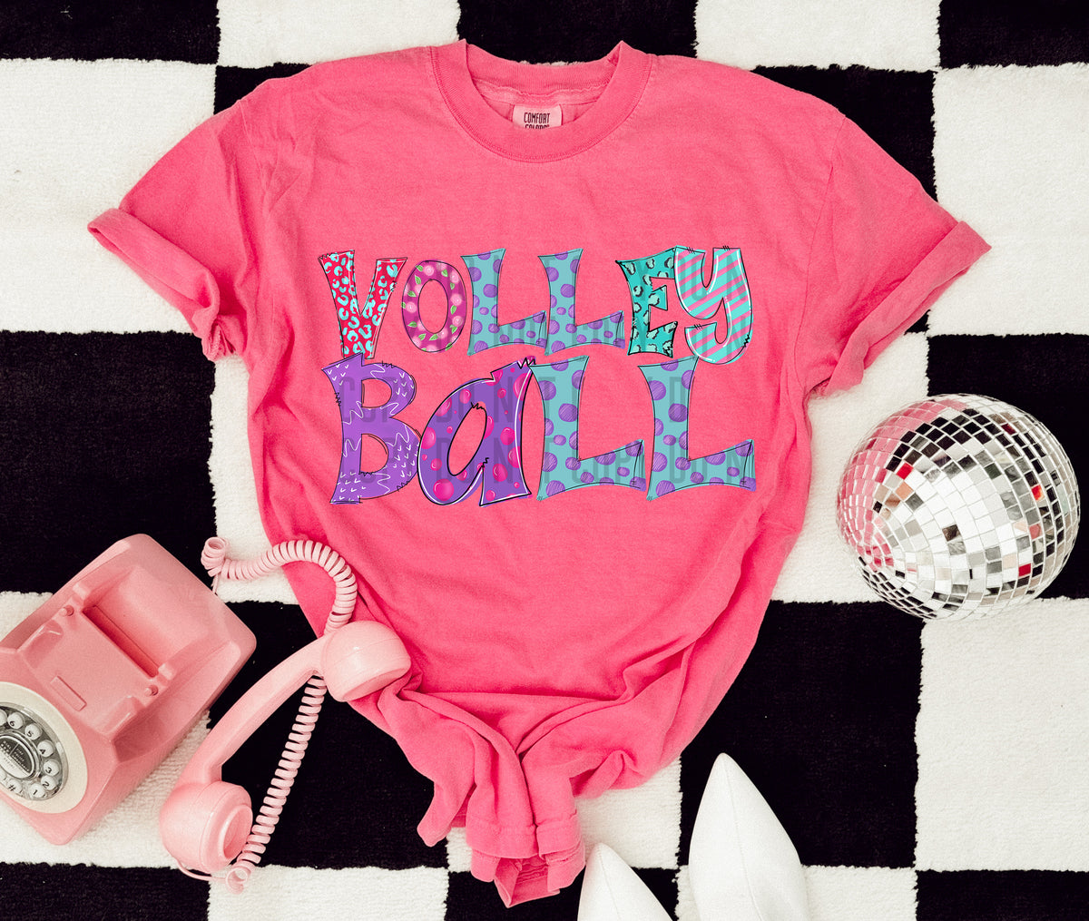 Bright doodle Sports(ALL LISTED IN THIS LISTING-DROPDOWN)-dtf