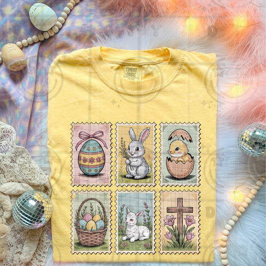 easter stamps -DTF&UV
