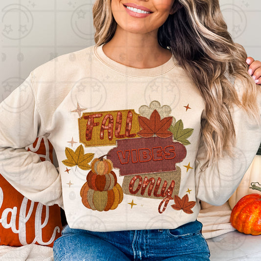 Fall vibes only-DTF&UV