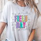 field day sports background -DTF&UV