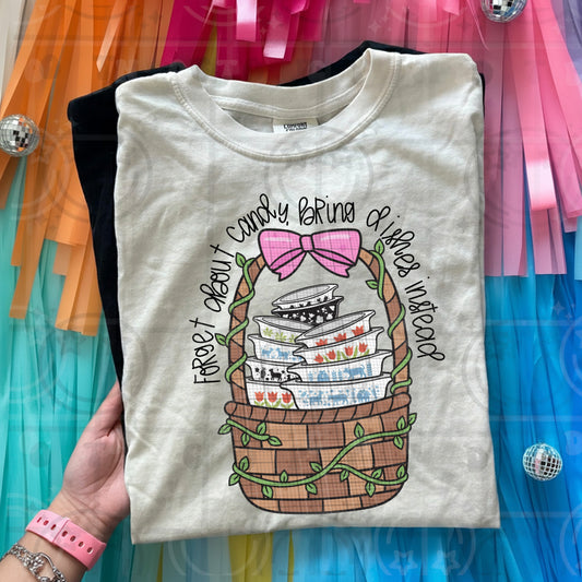 forget about candy bring dishes -DTF&UV