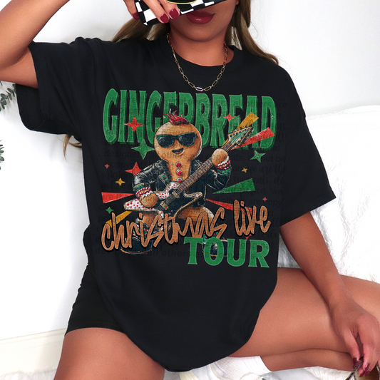 gingerbread live tour front -DTF&UV