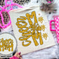 Cheer Mom (Includes front and back-COLORS IN DROPDOWN)- DTF&UV