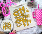 Cheer Mom (Includes front and back-COLORS IN DROPDOWN)- DTF&UV