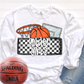 Basketball Mascots ball net backboard (DROPDOWN)-DTF&UV