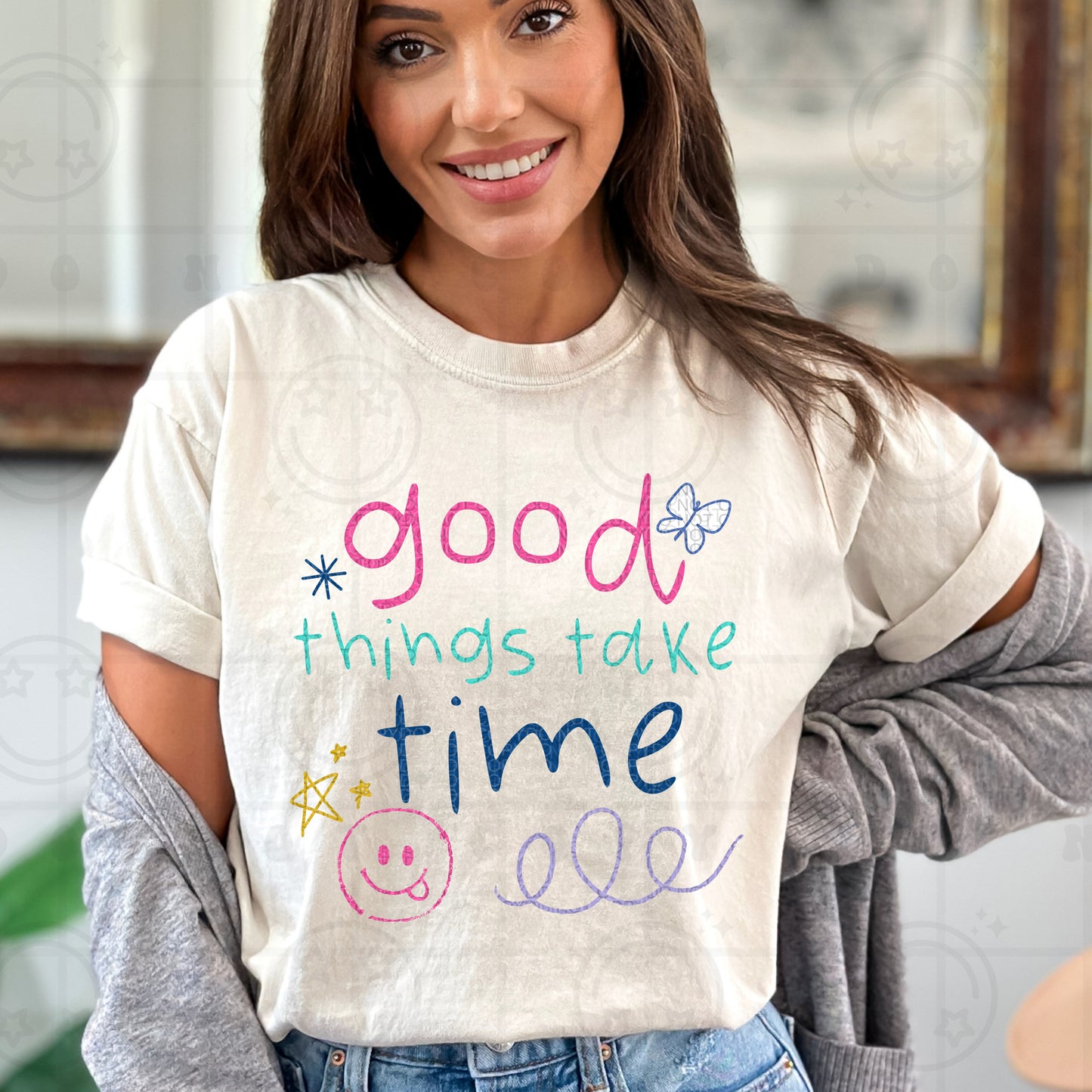 good things take time -DTF