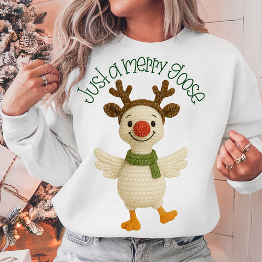 goose rudolph-DTF&UV