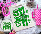Cheer Mom (Includes front and back-COLORS IN DROPDOWN)- DTF&UV