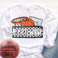 Basketball Mascots ball net backboard (DROPDOWN)-DTF&UV