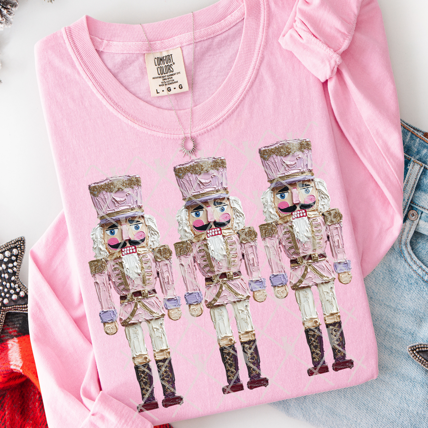 hand painted nutcrackers -DTF&UV