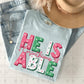 he is able -DTF&UV