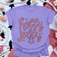Holly Jolly pink grey-DTF