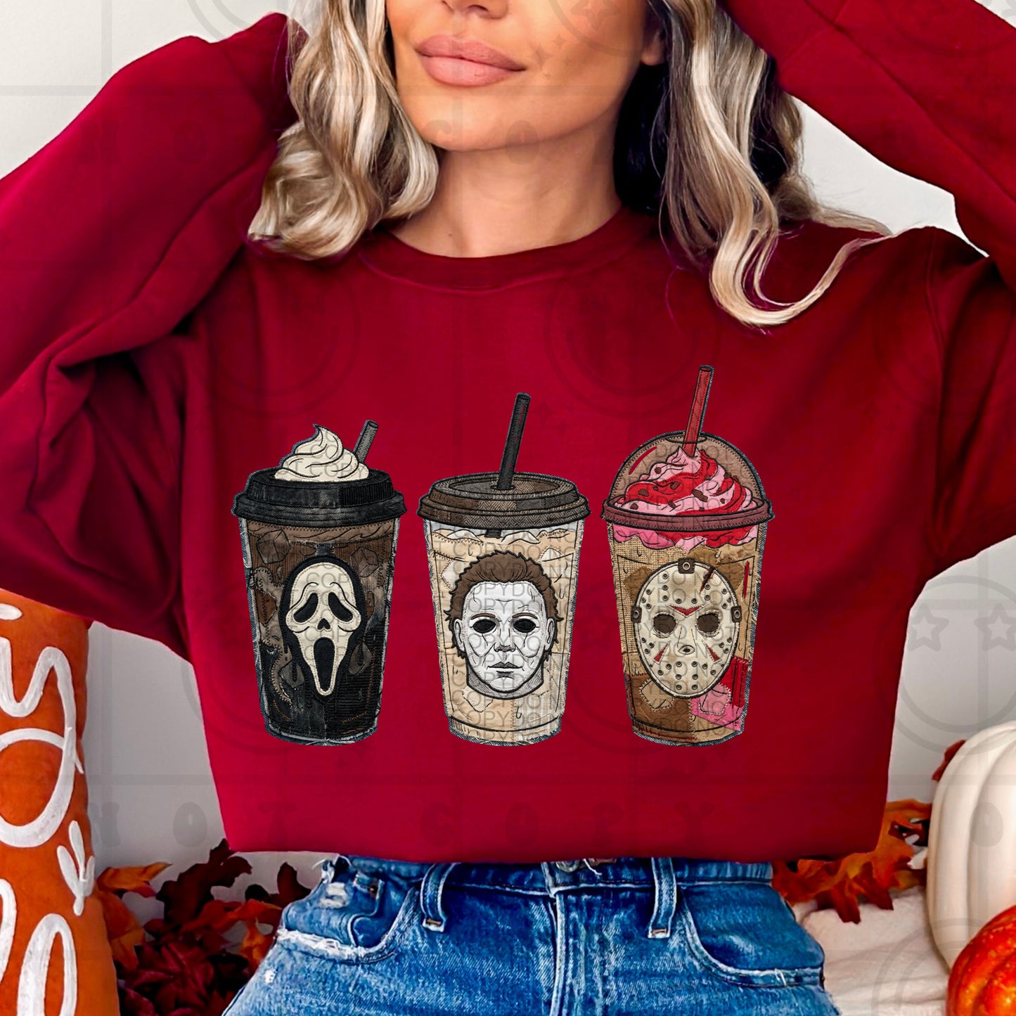 Horror iced coffee- DTF&UV