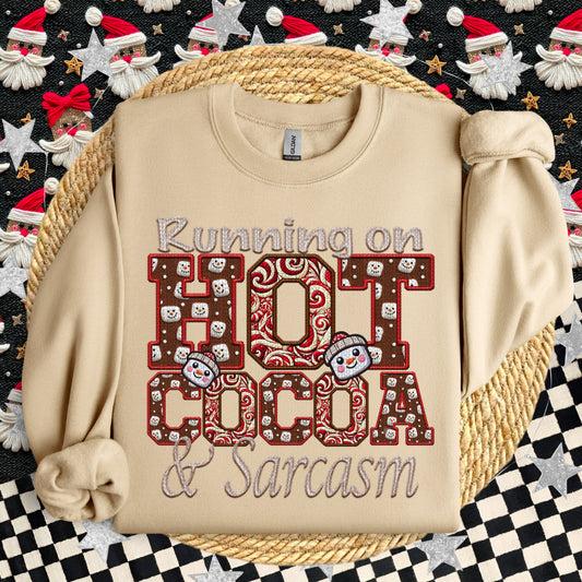 Hot Cocoa season and sarcasm-DTF