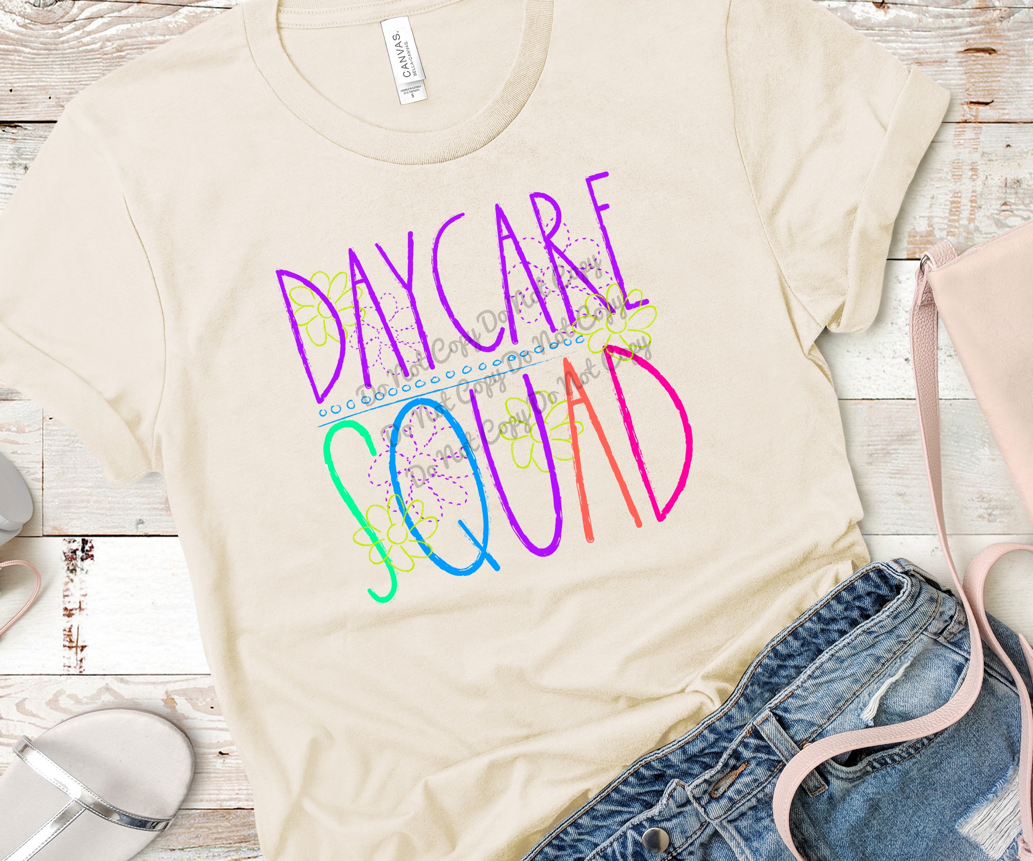 Chalkboard daycare squad-DTF – ABIDesignstore