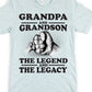 Grandpa and grandson the legend and the legacy-DTF