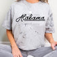 Hand lettered Alabama -DTF