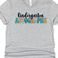 Kindergarten autographs boy-DTF