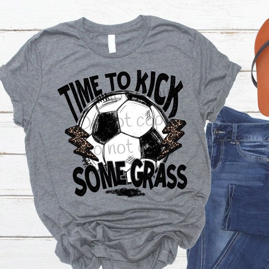 Kick some grass soccer-DTF