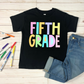 Fifth Grade -pastel color-DTF