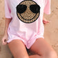 Leopard smile with sunglasses-DTF
