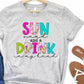 Sun sand and a drink in my hand-DTF