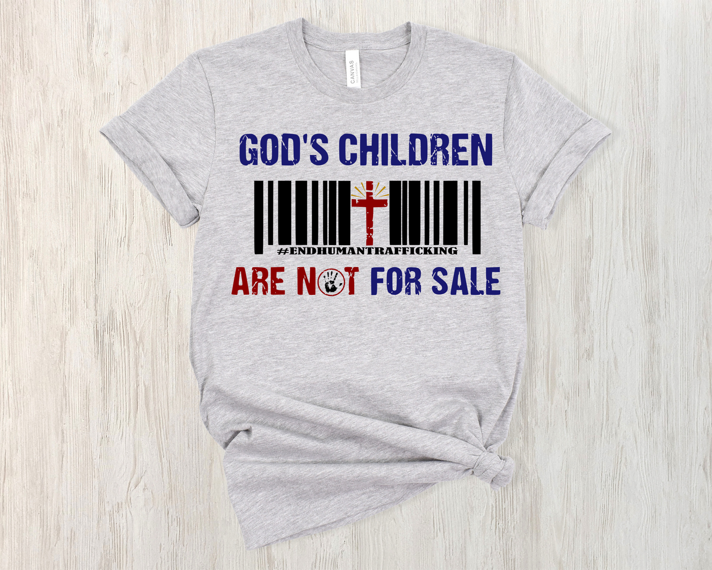 Gods Children are not for Sale(scan bar)-DTF