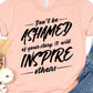 Don’t be ashamed-DTF