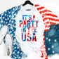 It’s a party in the USA tie dye-DTF