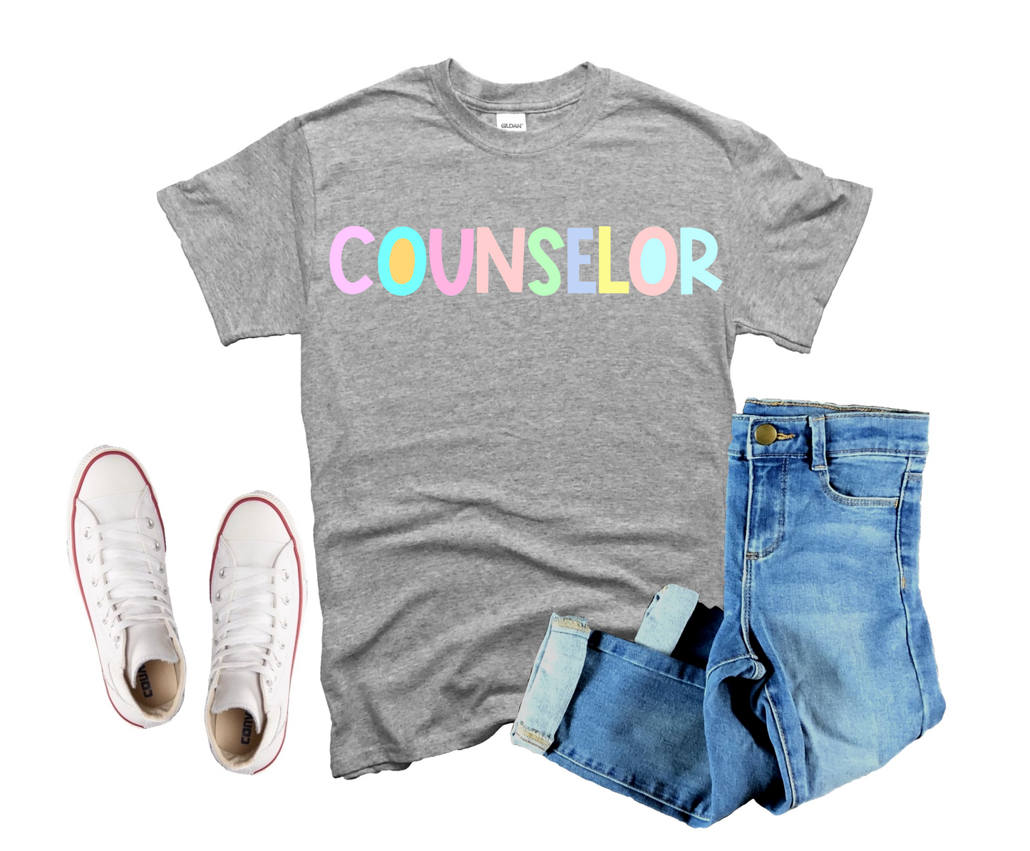 Counselor  - pastel color-DTF