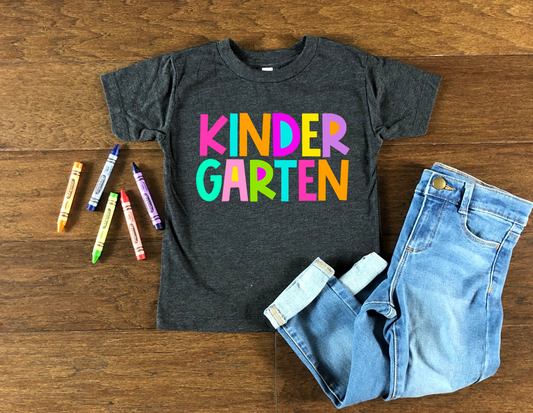 Kindergarten -bright color-DTF