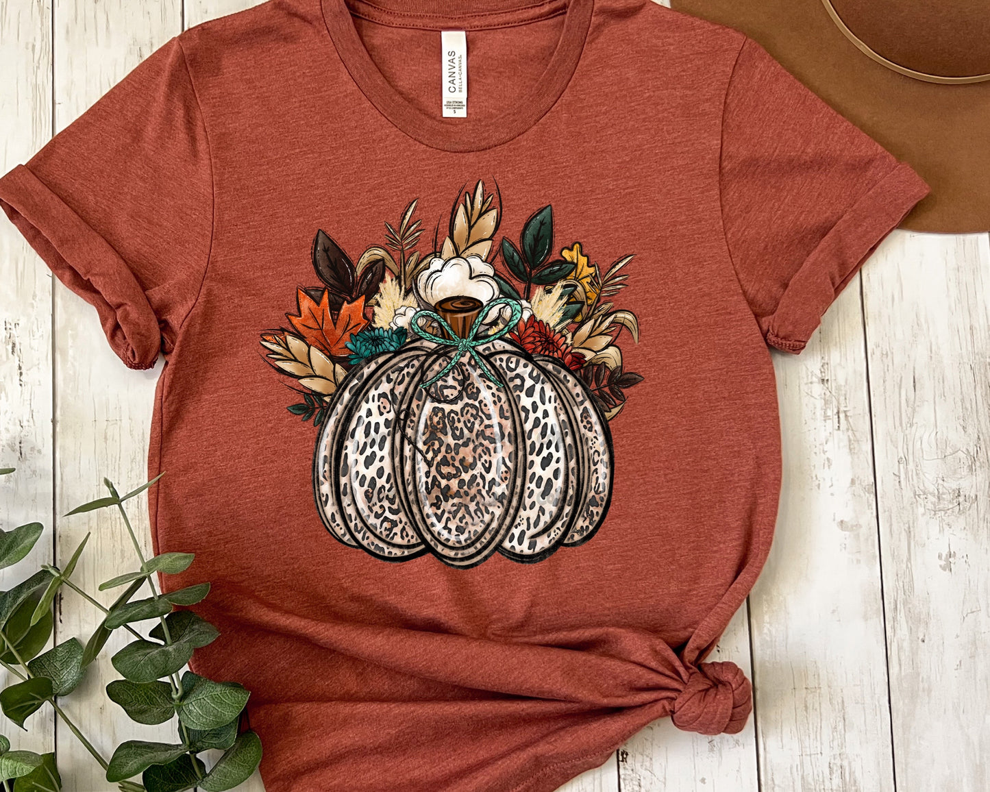 Fall Leopard pumpkin-DTF