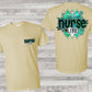 Nurse life green (BACK)-DTF